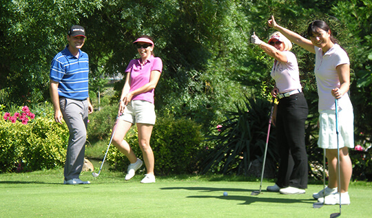 La stratégie au golf mène à la confiance 